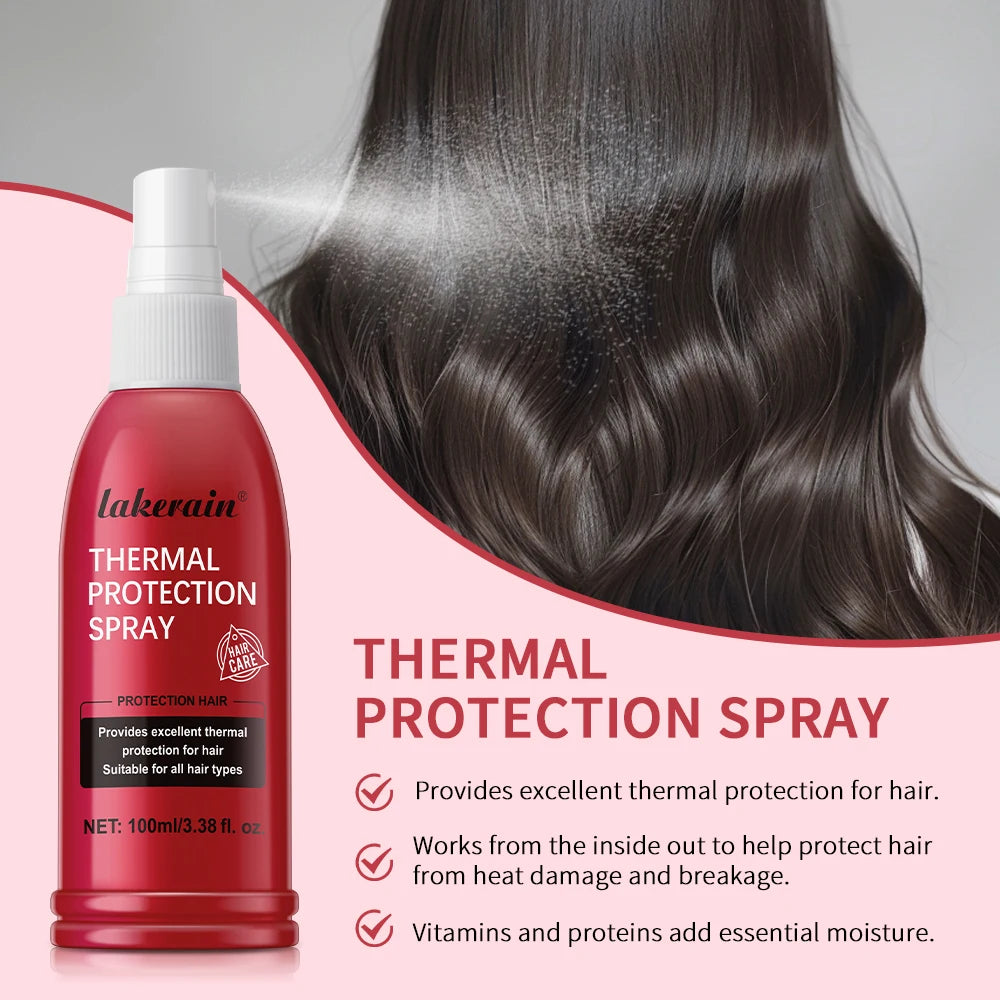 Damage Hair Moisturizing Treatment Repair Conditioner 100ml New Heat Protectant Spray Thermal and UV Protection Serum Hair Care Oasis Select