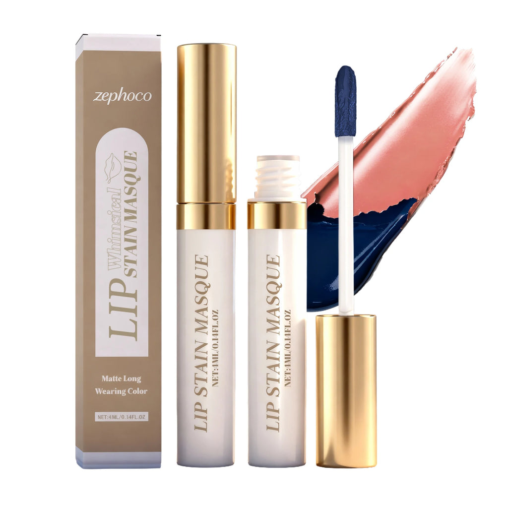 Silky Smooth Matte Peel Off Lip Gloss Moisturizing Plumping Natural Color Long Wear Volumizing Full Pout Lipstick Oasis Select 1PC C