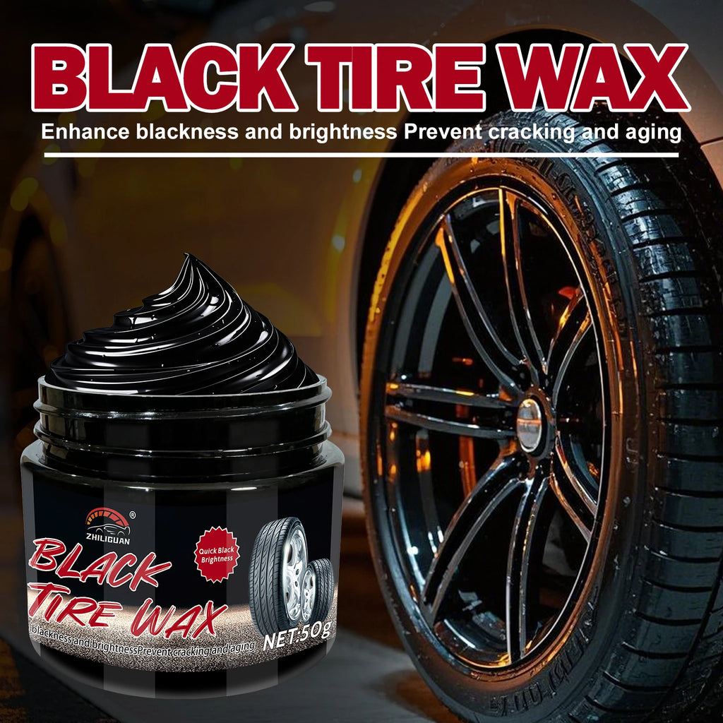 Car Tire Shine Wax – Gloss & Anti-Aging Protection Coating