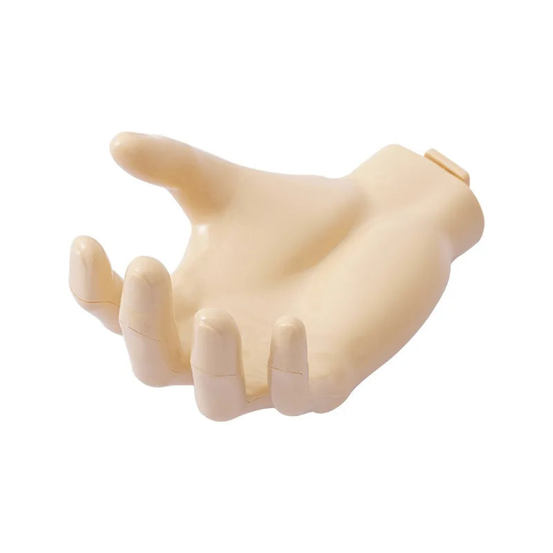 1PC Palm Shaped Wall Hanging Strong Non Punching and Traceless Hook Home Wall Storage Key Earphone Storage Rack Organization Oasis Select