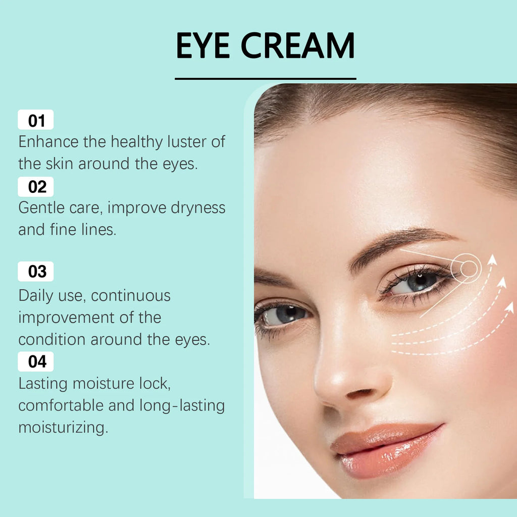 Anti-Aging Eye Cream Remove Fine Lines Dark Circles Improve Puffiness Restore Elasticity Moisturize Firm Brighten Eye Skin Care Oasis Select