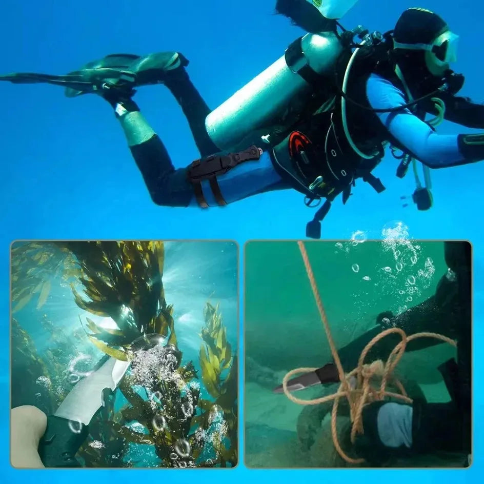 Stainless Steel Diving Knife | Spearfishing & Rope Cutter Diving Knife Oasis Select