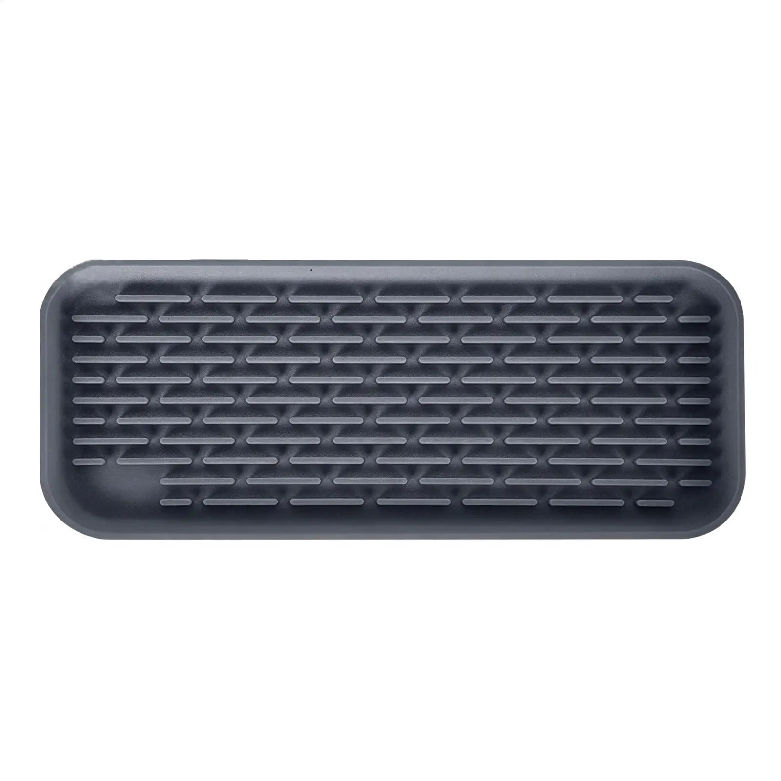 Silicone Drain Tea Coaster Heat Resistant Cup Drying Non-Slip Mat Bathroom Sink Tray Multifunctional Drain Soap Drain Rack Oasis Select