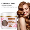 Keratin Collagen Hair Mask Magical Straighten Repair Dry Frizzy Damaged Treat Cream Pro Soft Smooth Shiny Deep Moisturizing Care Oasis Select 100g