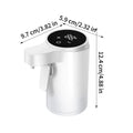 Wine Aerator Pourer Electric Touch Screen 4-Mode Digital Alcohol Bottle Dispenser Wine Accessories for Home Bar Office Travel Oasis Select White