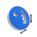 2Pcs Water Exercise Discs Swim Hand Disc Buoyancy Pool Exercise Swim Training Tool EVA Foam Aerobic Equipment Water Paddle Board Oasis Select Blue