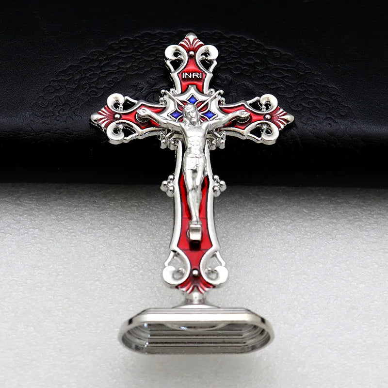 Home and Office Desktop Metal Decorations, Car Carvings, Creative Handicrafts, Ornaments and Ornaments Oasis Select Steel red 8cm shown in picture