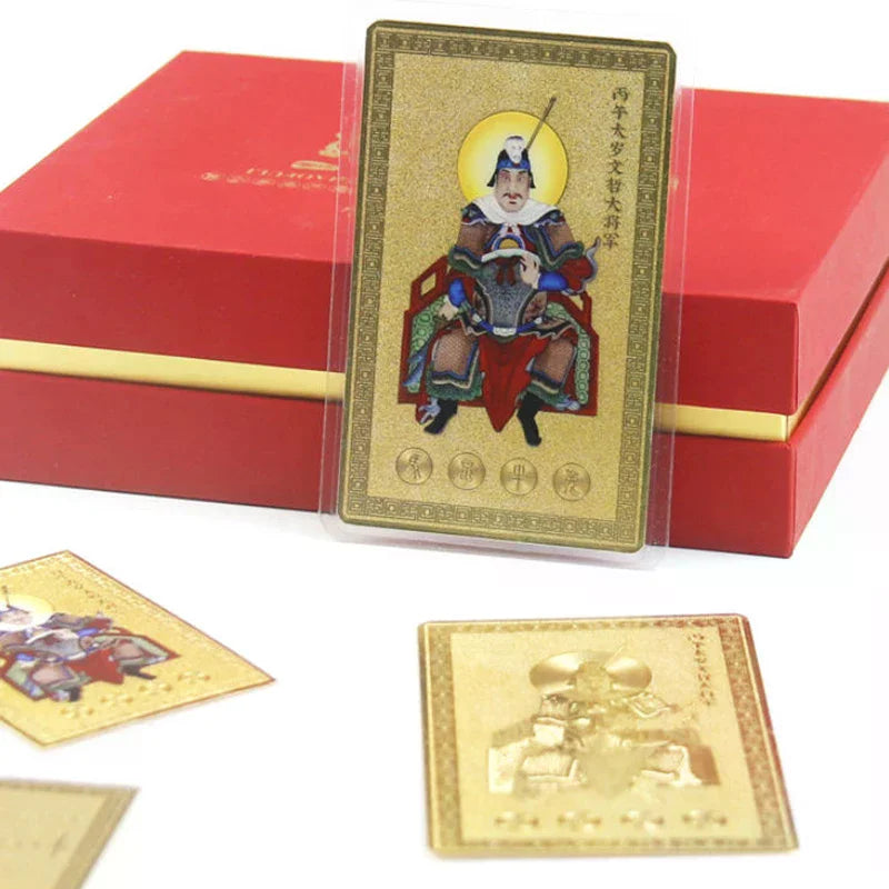2026 Tai Sui Amulet Card Horse Year Feng Shui Good Luck Card Bring Wealth & Prosperity & Happiness Home Or Office Decor Oasis Select