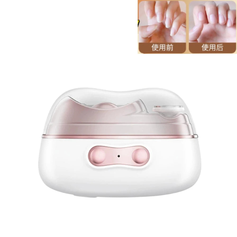 4-in-1 Electric Nail Grinder, Trimmer & Polisher with UV LED Lamp
