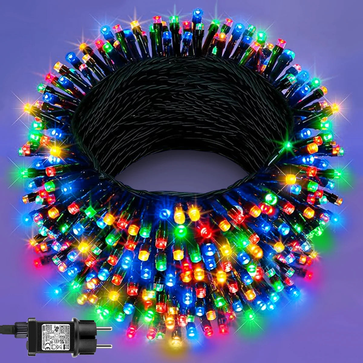 Colorful/Warm Fairy String Lights 10M-100M Waterproof Garlands 220V 110V Outdoor Garden Street Holiday Christmas Tree Lamp Chain Oasis Select