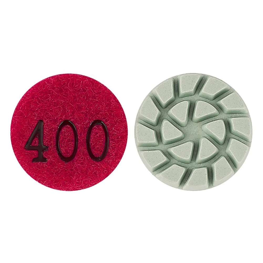 1inch 25mm Polishing Pad Wet Dry Buffer Grinding Disc For Marble Granite Concrete 50/100/200/400/800/1500/3000 Grit Oasis Select 400 Grit