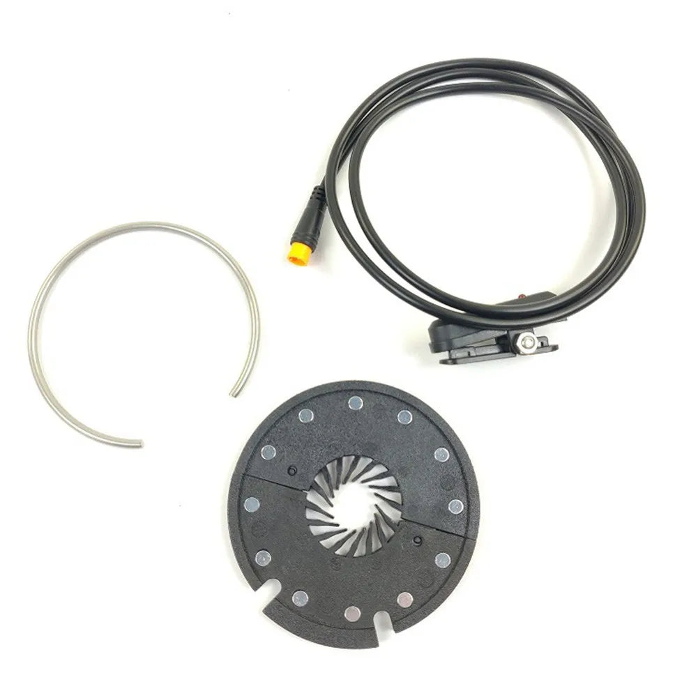 Kit Replacement Magnet Split Disk PAS Sensor 12 Magnet Split Disk KT-D12L Pedal Sensor PAS Cable Repalcement Parts Oasis Select Waterproof connector