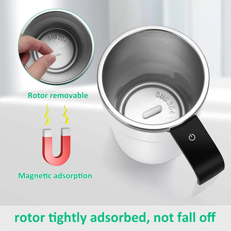 URGGU USB Self-Stirring Coffee Maker | Temperature Display 380ml