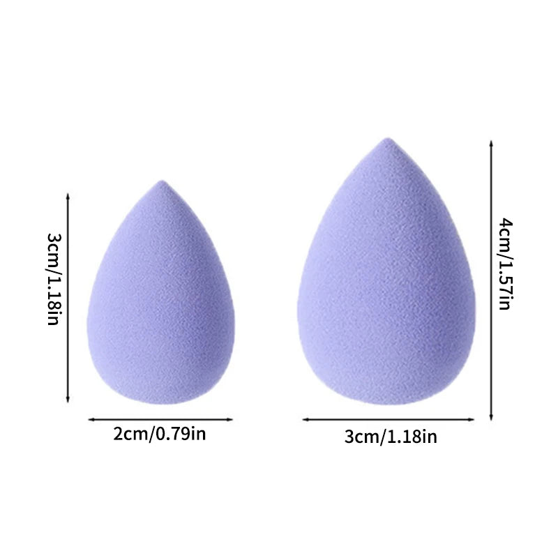12 Pieces Powder Puff Face Triangle Makeup Sponge Soft Velour Puffs for Loose Powder Setting Powder Blender Foundation Sponge Be Oasis Select