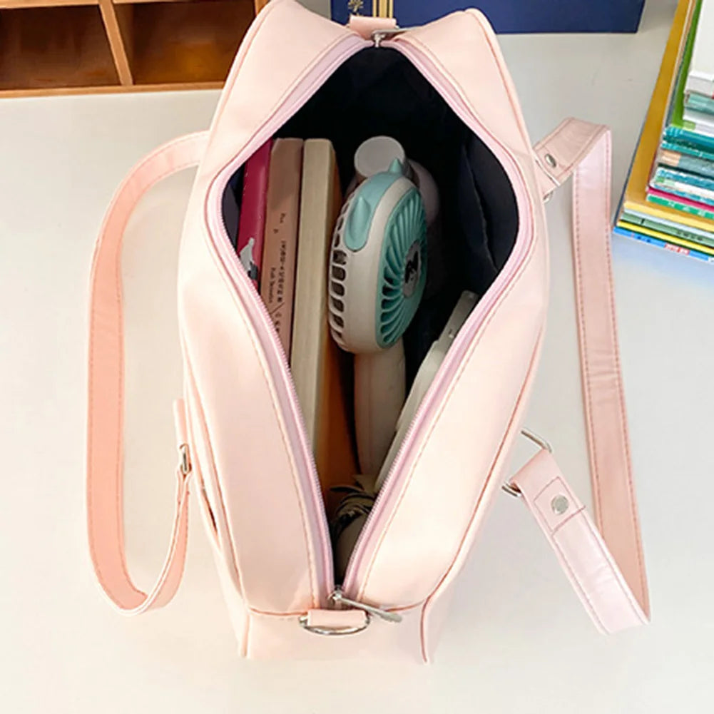 Heart Cross-Body Bag for Teens | Large Tote – PEAKINBAGS