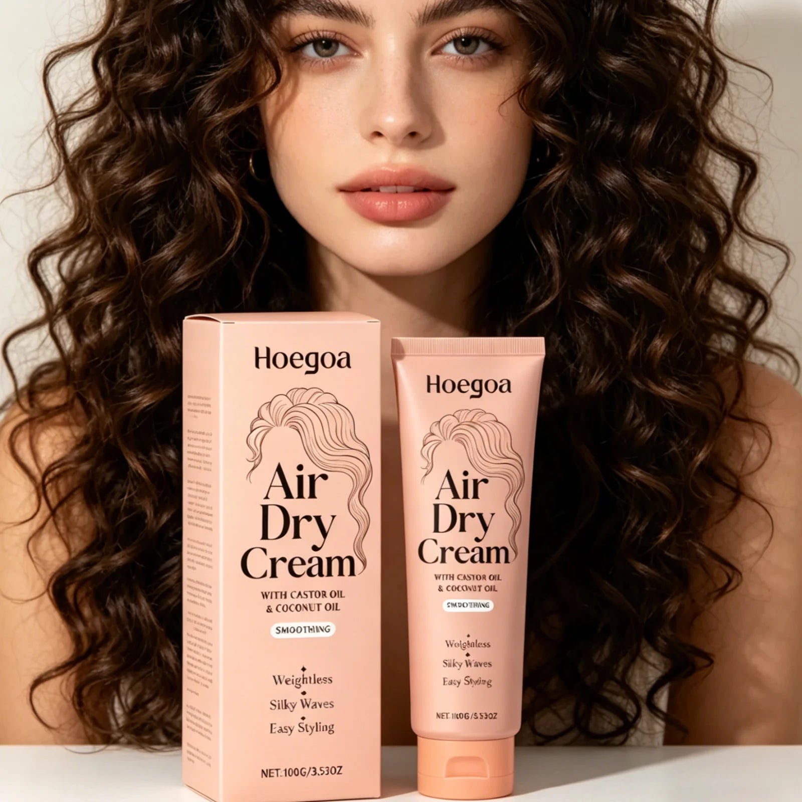 Hoegoa Curl Defining Spray – Frizz Control & Volume | 100g Curl Defining Spray Oasis Select