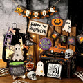 21-piece Halloween multi-layer plate decoration set, for home decoration, tabletop kitchen decoration, plates not included Oasis Select Default Title