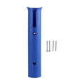 1/2 PCS Marine Boat Yacht Fishing Rod Holder Nylon Mounting Single Tube Flush Mount Boat Rod Holder With Screws Oasis Select Blue Pcs1