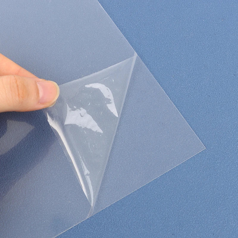 5Pcs Shrink Plastic Sheets Fun Thermal Heat Shrink Film Translucent Sheets Blank Shrink Art Film Paper For DIY 14.5x20cm Oasis Select