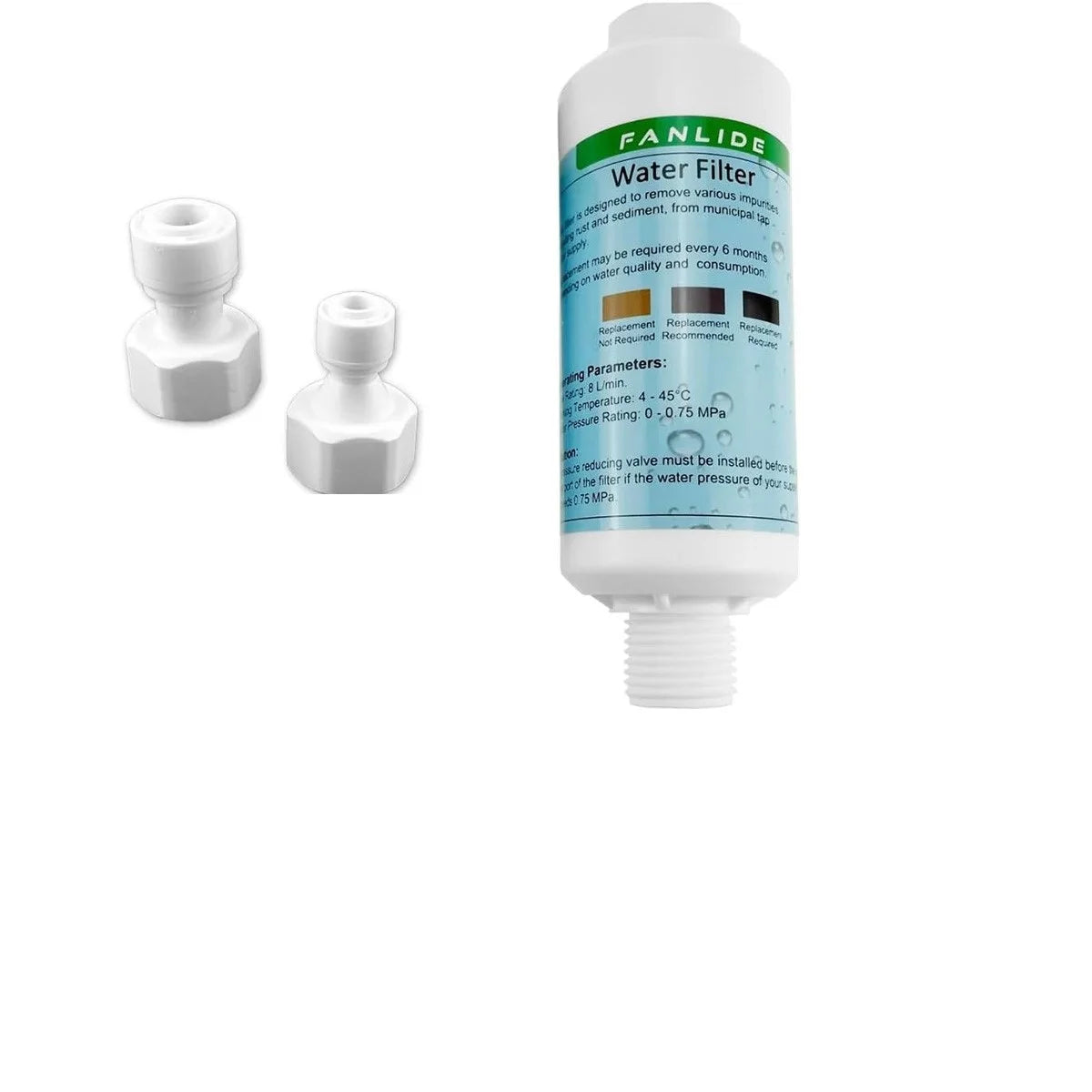 Intelligent toilet filter Pre filter at the inlet of the body cleaner One/Two piece set 1/2 "1/4" 3/8 "Bidet water connector Oasis Select One piece 1
