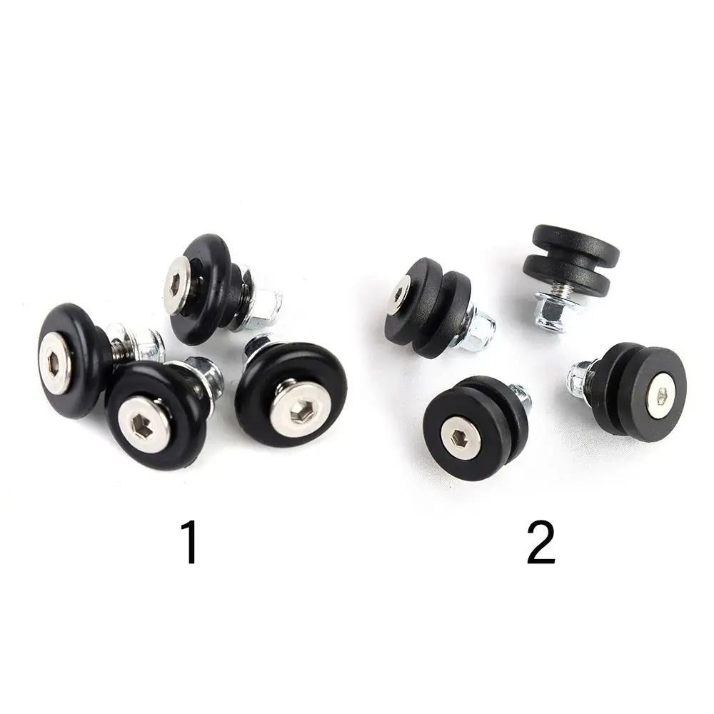 4PCS Motorcycle Tailbox Buckle Rear Luggage Quick Release Spacers