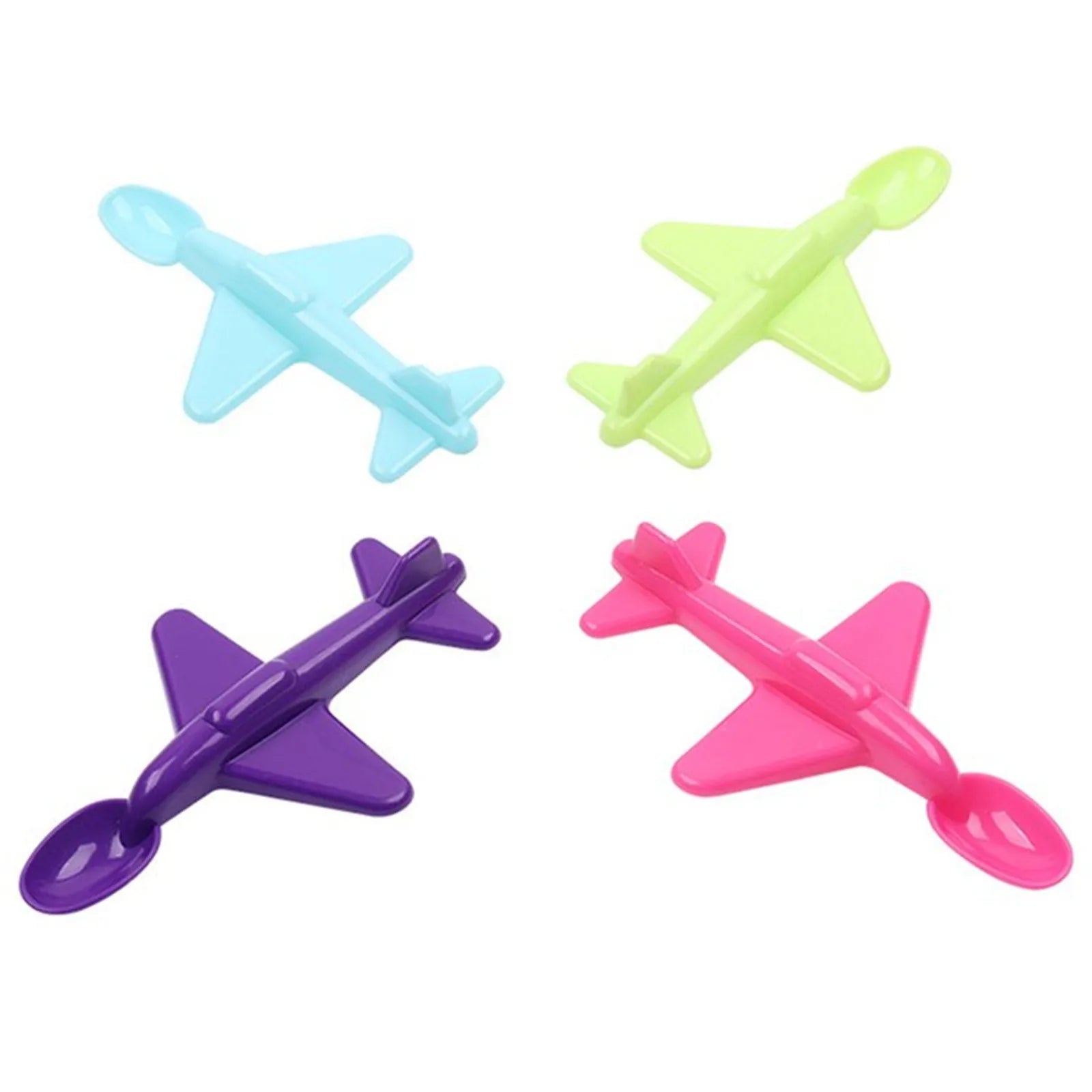 Airplane Shape Feeding Spoon For Baby Feeding Spoon Cute Tableware Safe Utensils Toddler Silicone Cutlery Training Spoon Oasis Select