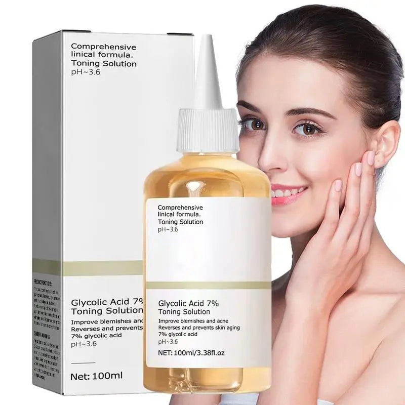 Glycolic Acid 7% Toning Solution Ordinary Acne Remover Lifting Firming Wrinkles Glowing Facial Skin Care Glycolic Acid Toner Oasis Select 100ml China Mainland