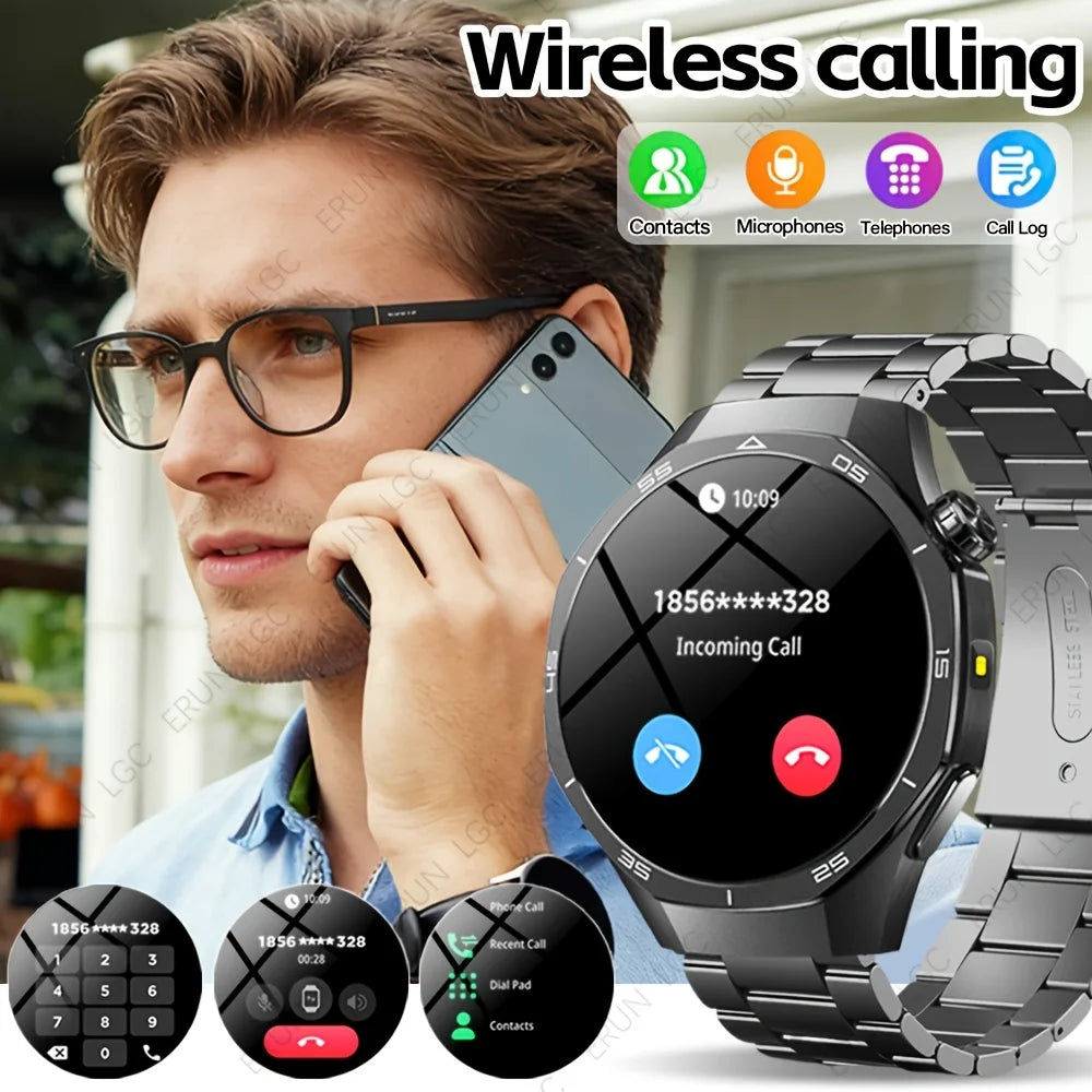 ERUN Smart Watch – Calls, Sports Modes & Remote Camera Control