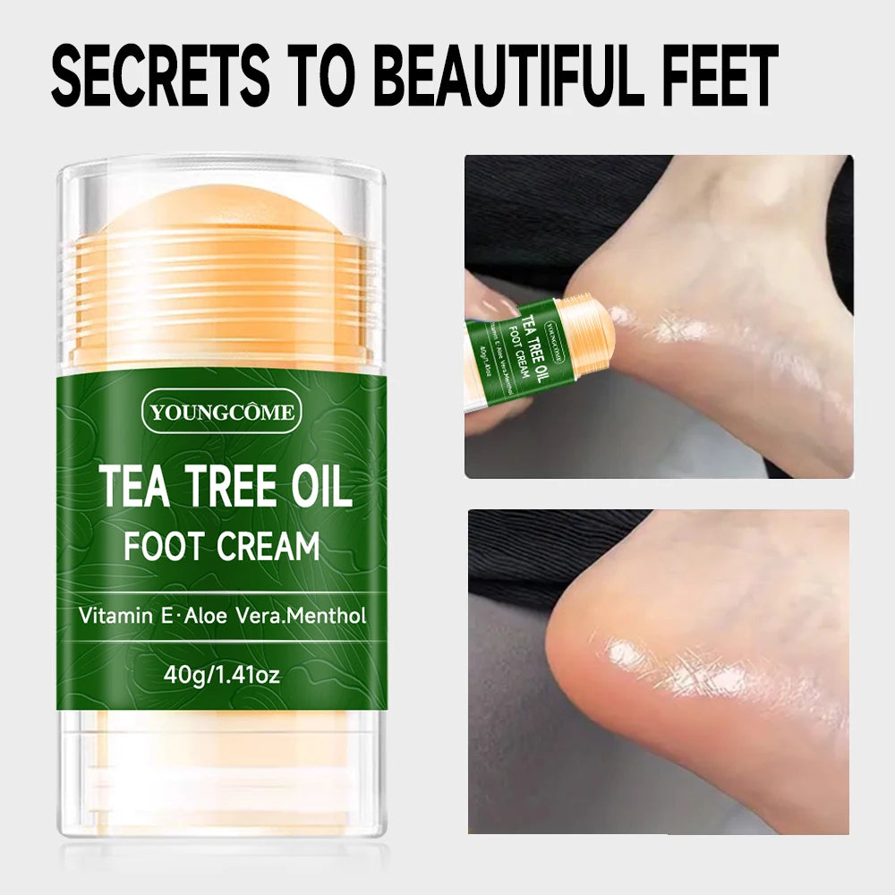 Tea Tree Oil Foot Cream – Moisturizing Foot & Hand Care 40g