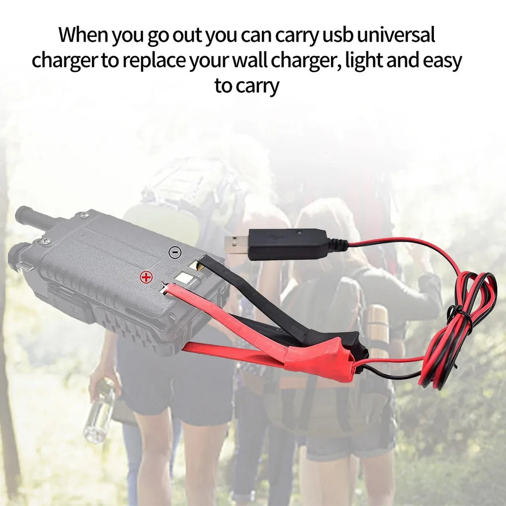 Universal USB Charger Cable for BaoFeng UV-5R UV-82 BF-888S Radio Radio Charger Cable Oasis Select Default Title