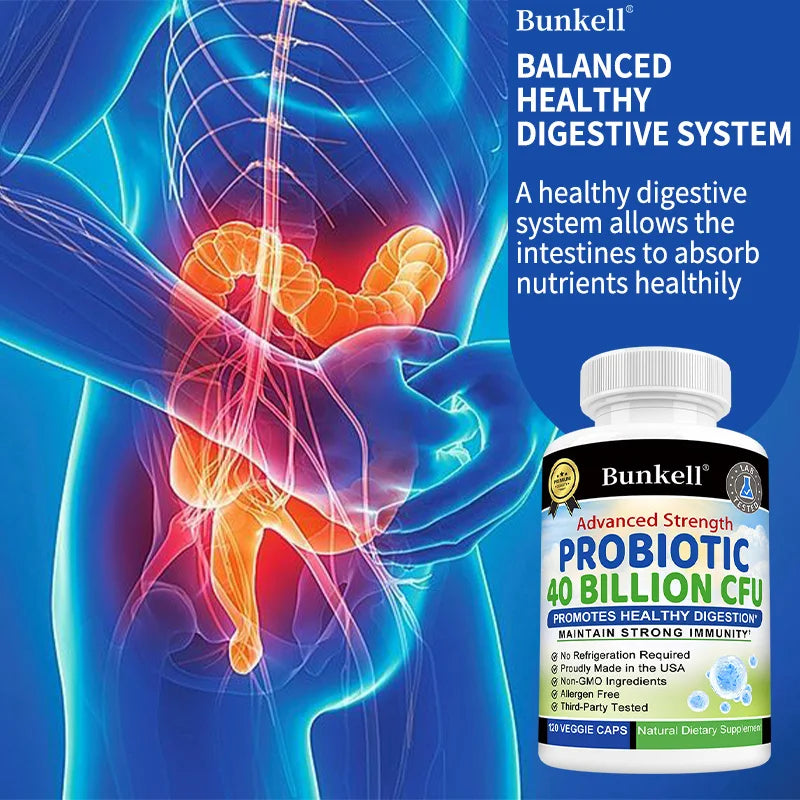 Probiotic 40 Billion CFU – Gut Health, Digestion & Immunity Support Probiotic Supplement Oasis Select