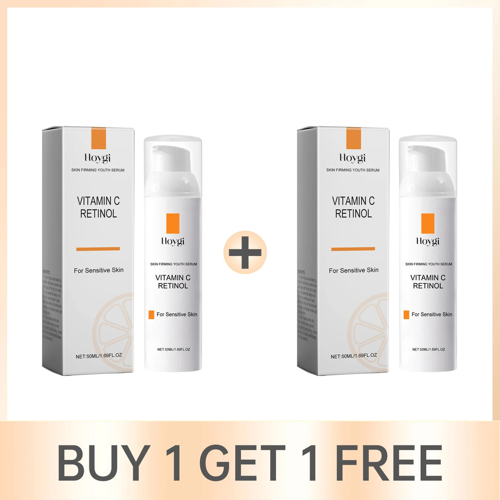 Hoygi Retinol Vitamin C Face Cream – Anti-Aging, 50ml Anti-Aging Face Cream Oasis Select Buy 1 Get 1 Free