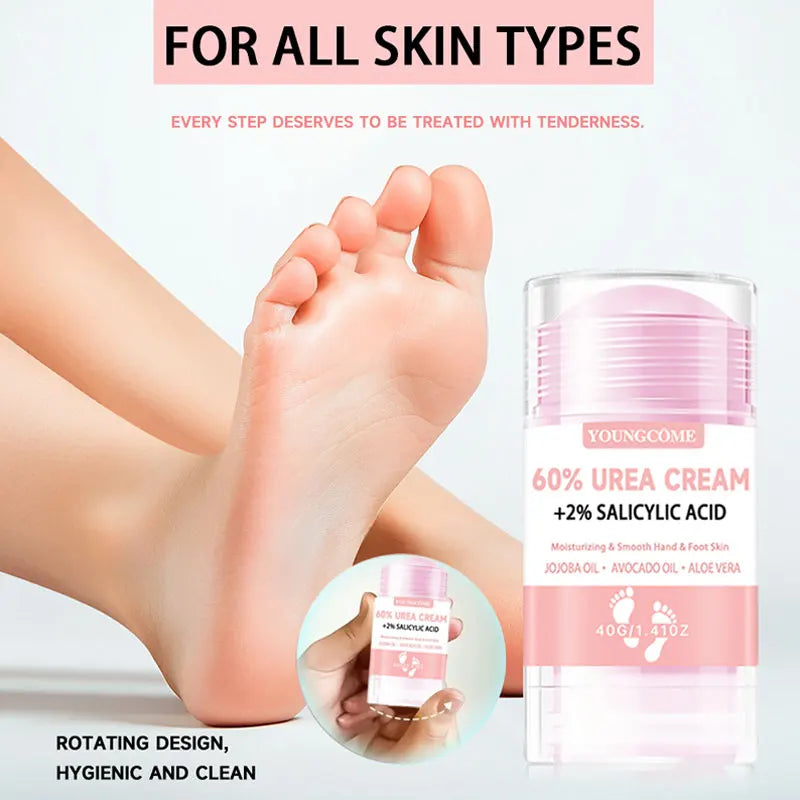 YOUNGCOME 60% Urea Foot Cream + Salicylic Acid | 40g Foot Cream Oasis Select