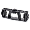 3-Position Stand Clip Bracket Holder Mobile Phone Clamp Tripod 1/4" Mount for Smartphones Mic Fill Lights Live Broadcast Oasis Select black