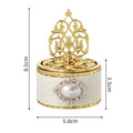 European Hollow Gold Gift Box – Wedding & Baby Shower Favors