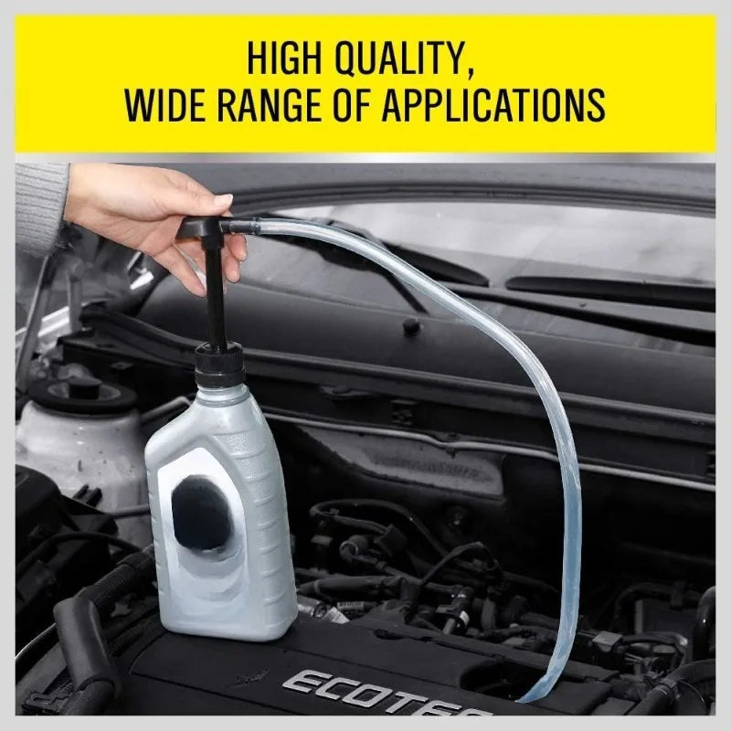 Fuel Oil Diesel Petrol Transfer Car Hand Siphon Pump For Manually Pressing Compatible With Auto Transmission Liquid Siphon Tool Oasis Select