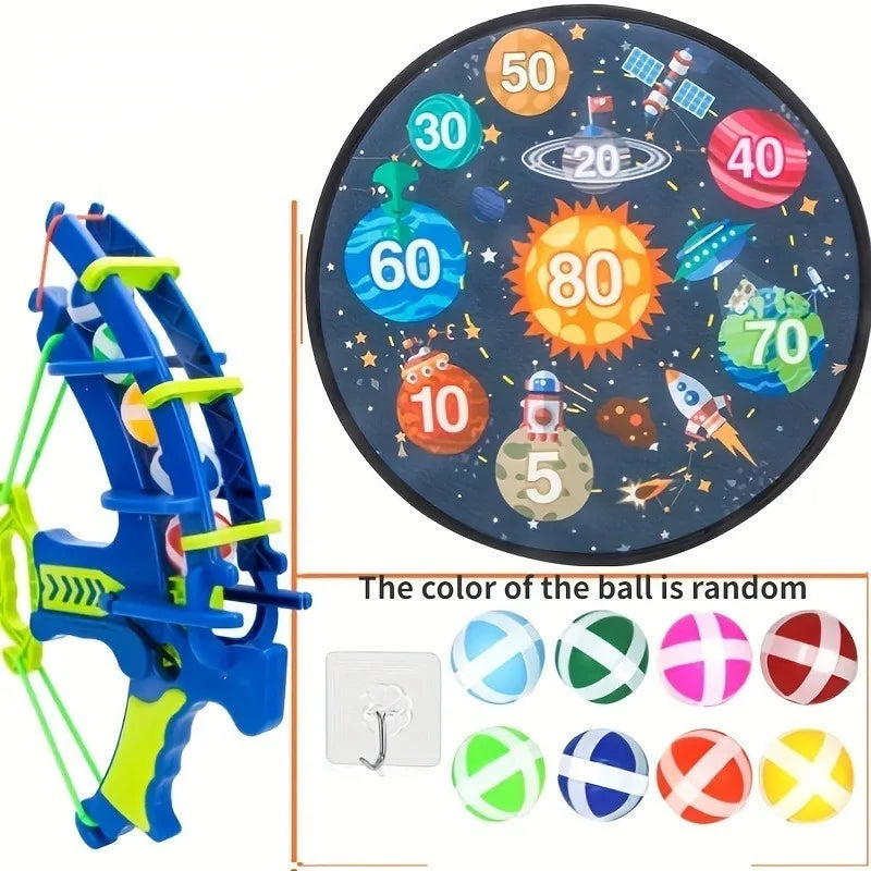 Sticky Ball Dart Plate Set,Suitable for Indoor and Outdoor Sports, Perfect Parent-Child Interactive Game Toys for Kids Oasis Select