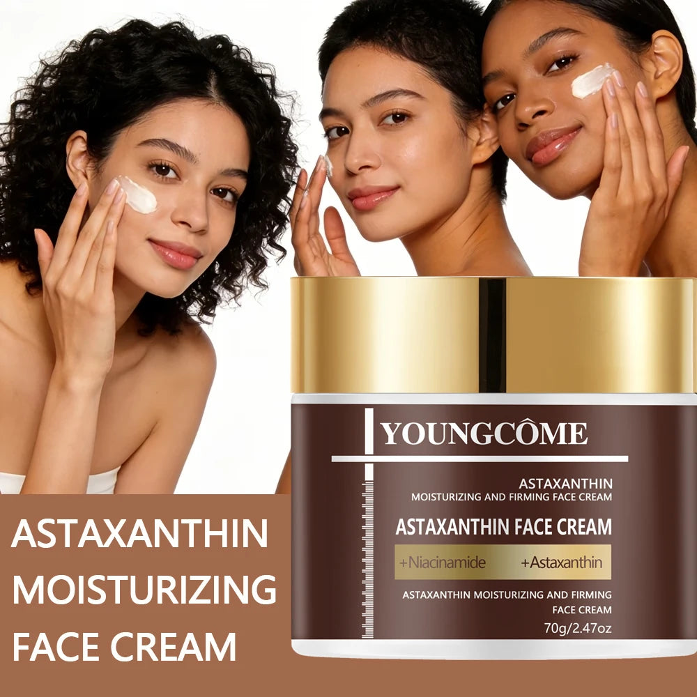 YOUNGCOME Astaxanthin Face Cream – Antioxidant Moisturizer
