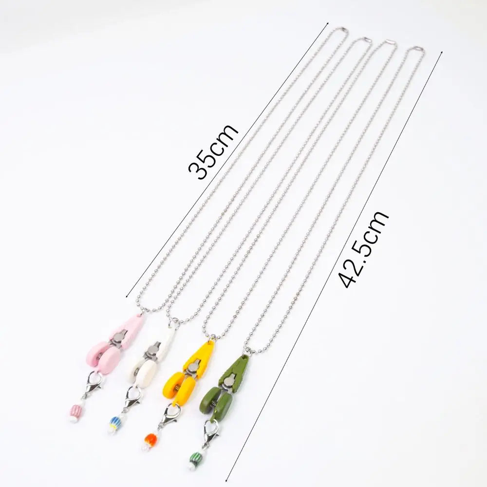 with Protective Cover Mini Pocket Scissors Straight Tip Metal Sewing Small Scissor DIY Cross Stitch Thread Trimmer School Office Oasis Select