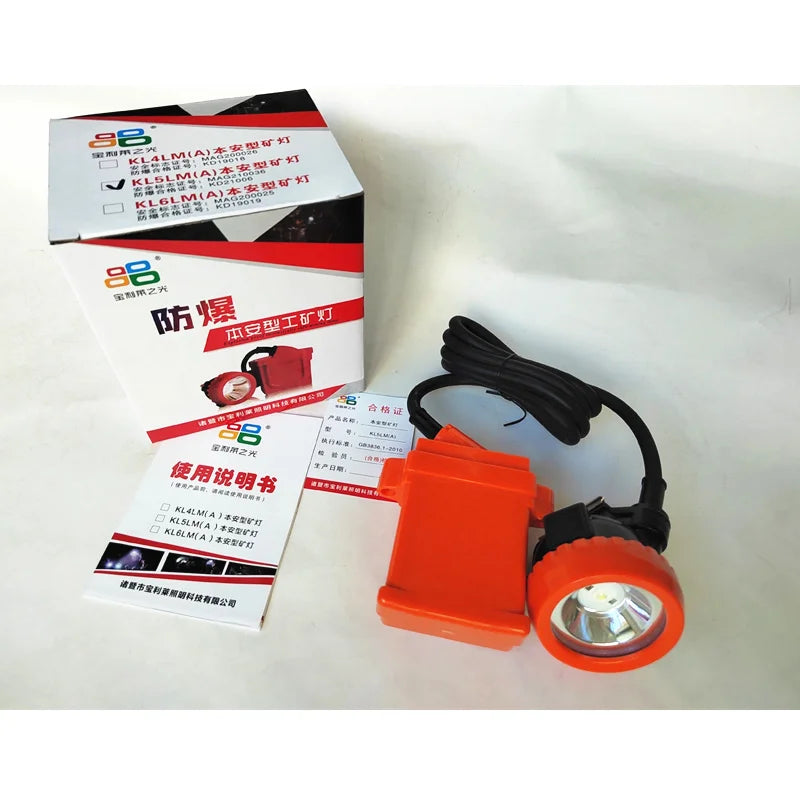 SHINEKNOT IP68 Waterproof LED Headlamp – 80Hr Mining Light