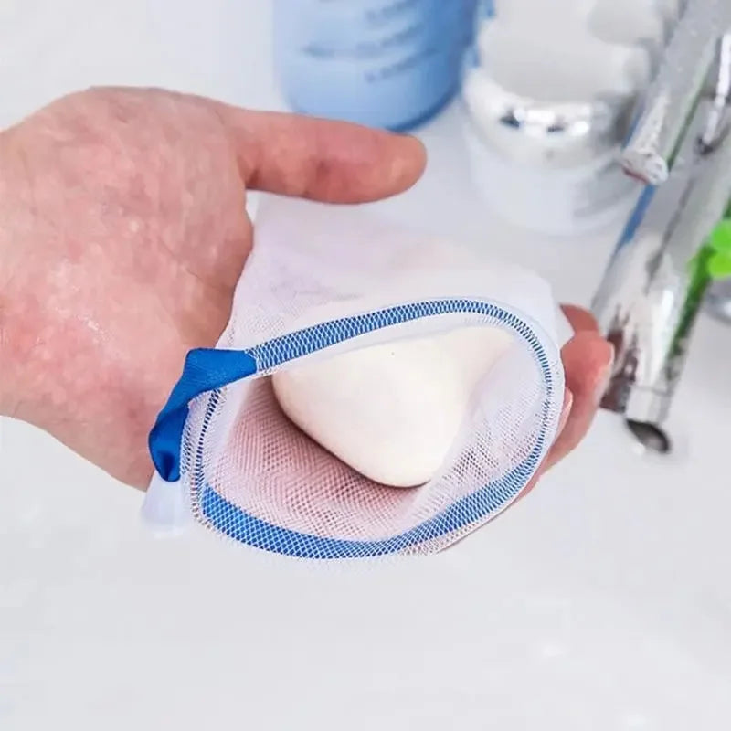 Soap Foaming Net Bag | Mesh Bubble Maker 10 Pack Soap Foaming Mesh Bag Oasis Select