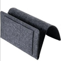 Felt Bedside Storage Organizer Anti-slip Bedside Bag Bed Sofa Side Hanging Couch Storage Remote Control Bed Holder Pockets Oasis Select black M