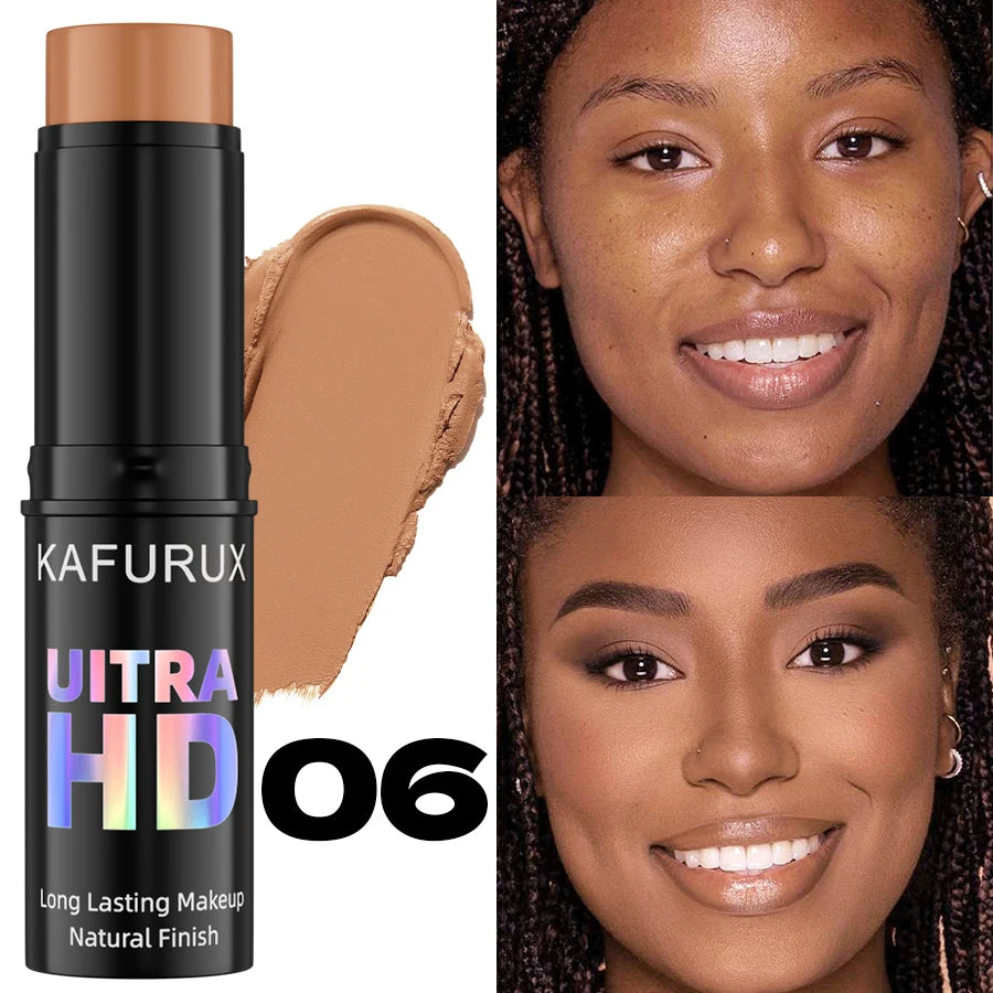 KAFURUX Full Coverage Concealer Stick – Long-Lasting, 6 Shades