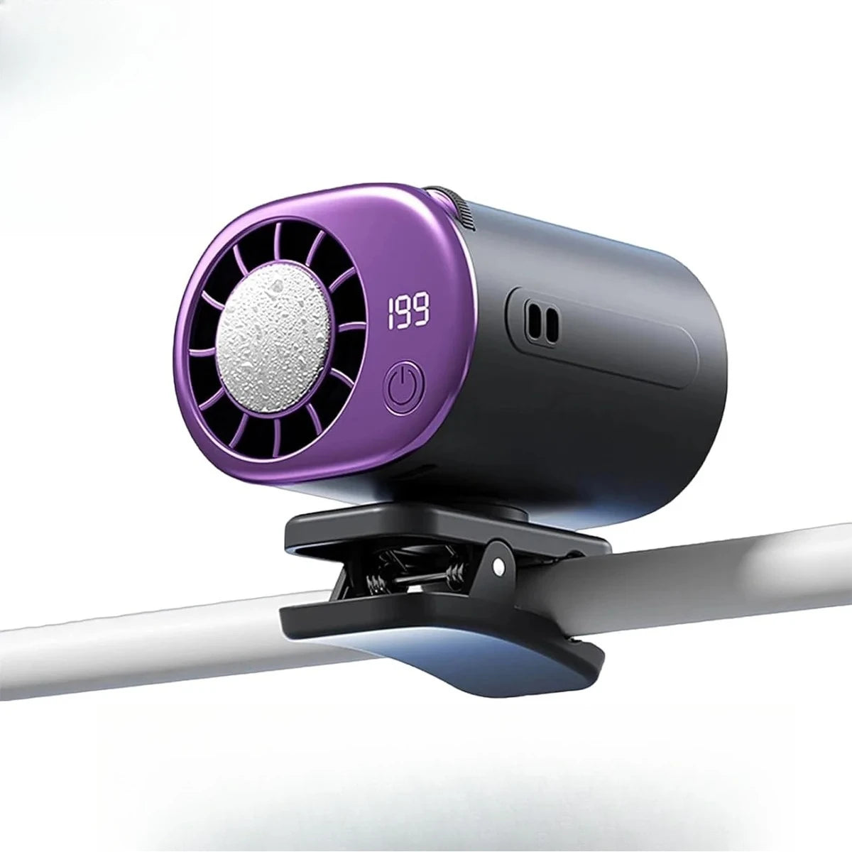 USB Clip-On Portable Neck & Waist Hanging Cooling Fan