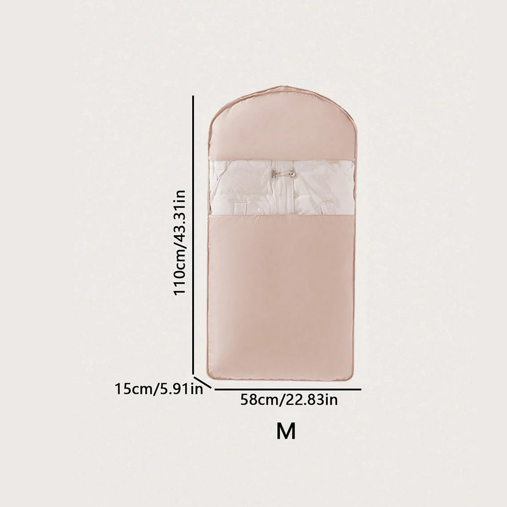 Oxford cloth storage bag - a high-end hanging clothing storage bag used for bedroom decoration Oasis Select pink-M