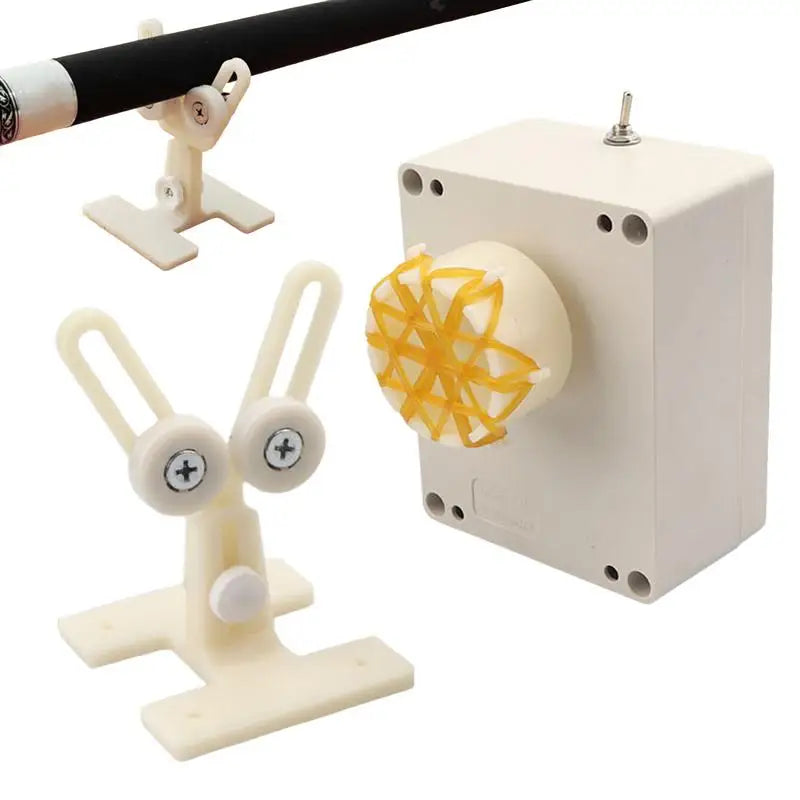 Fishing Rod Building Kit Fishing Rod Repair Machine 0-40 Rpm Epoxy Resin Rotating Gluing Machine For Fishing Rod Building tool Oasis Select