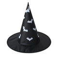 Halloween Witch Hat – Black Wizard Cap for Kids & Adults Halloween Costume Hat Oasis Select D One Size