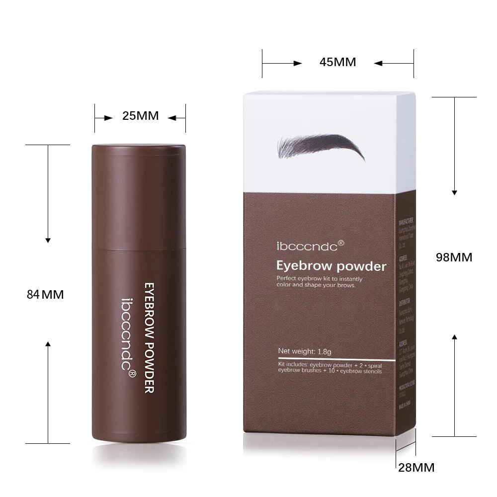 Eyebrow Stamp Waterproof Long Lasting Natural Brow Stamp Shaping Kit Shape Brow Stamp Contouring Stick Hairline 3Colors Oasis Select