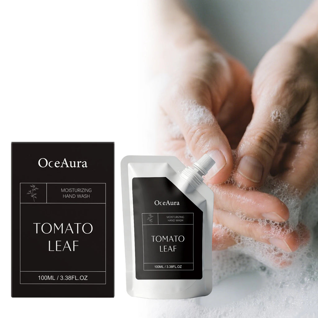 Moisturizing Hand Wash with Tomato Extract Gentle Daily Hand Soap for Clean Soft Hands Hydrating Hand Cleanser for Home Kitchen Oasis Select