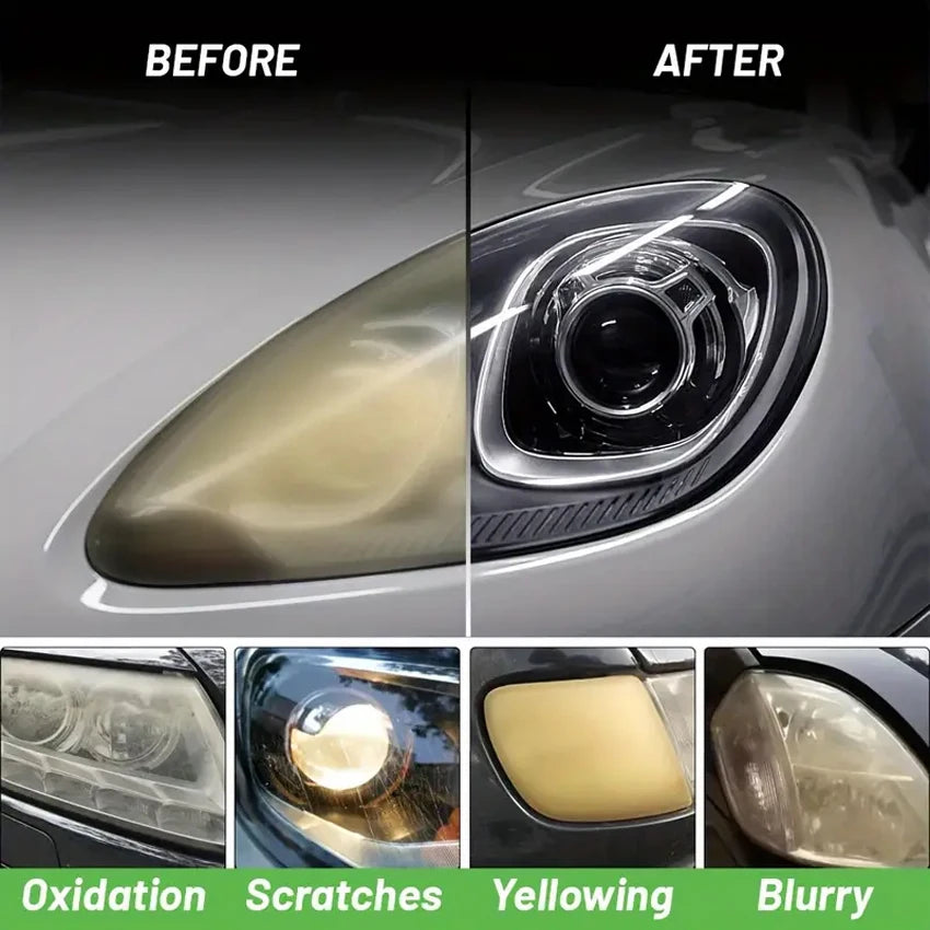 Car Headlight Restoration Kit – Polish, Yellow & Scratch Remover Headlight Restoration Kit Oasis Select